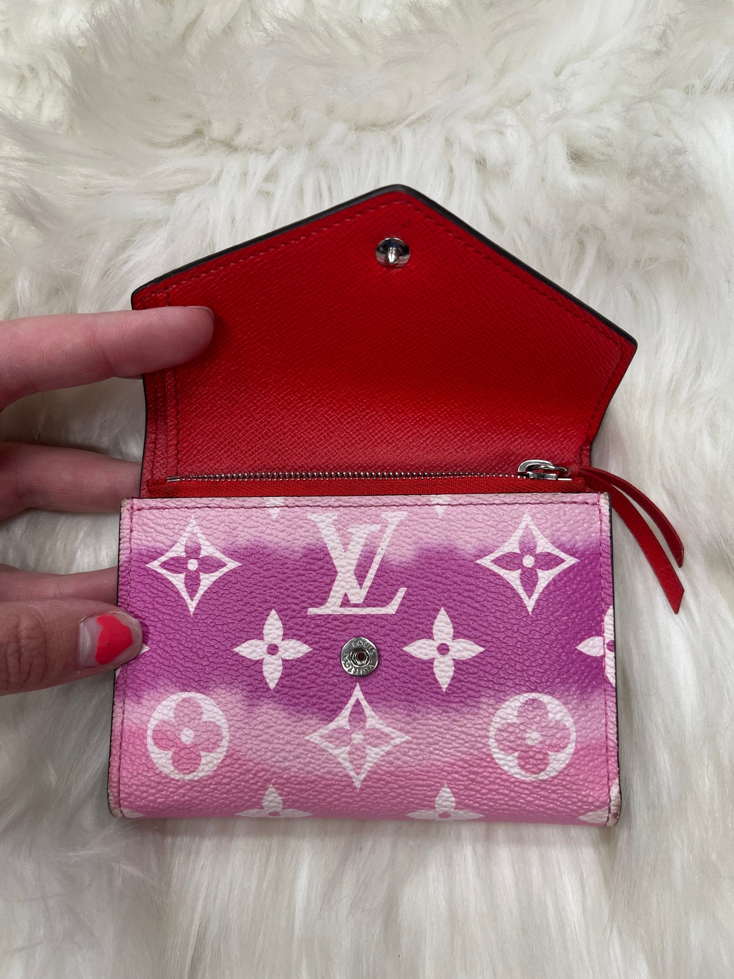 Wallet Luxury Designer By Louis Vuitton, Size: Small