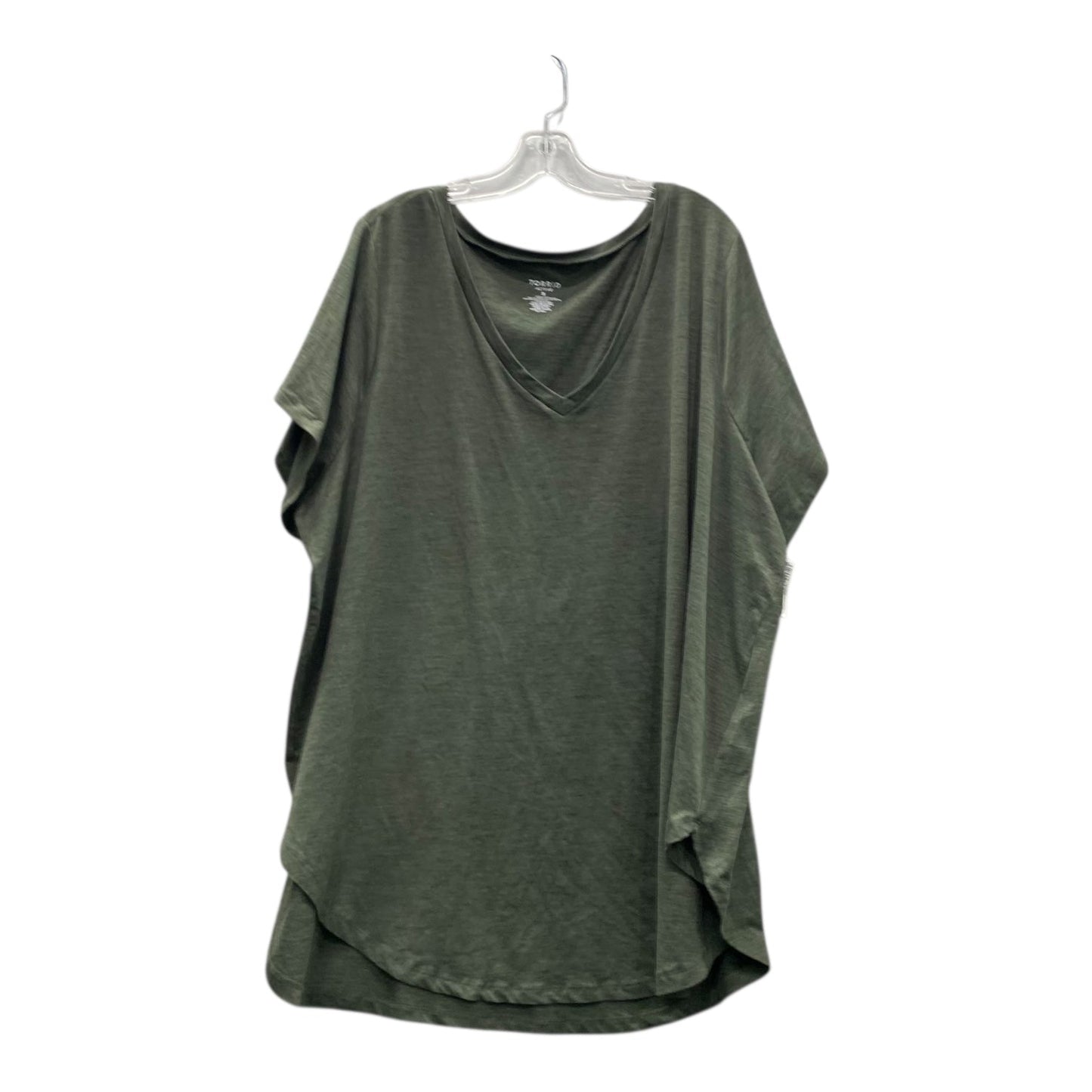 Athletic Top Ss By Torrid In Green, Size:5