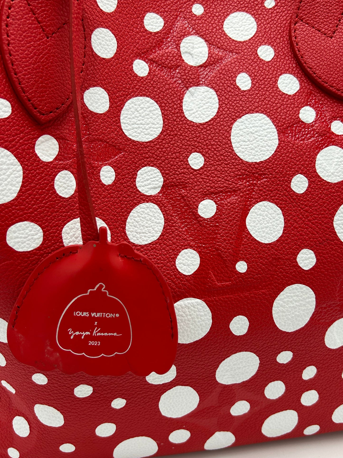 Louis Vuitton x Kusama 2023 Neverfull MM Designer Luxury Tote