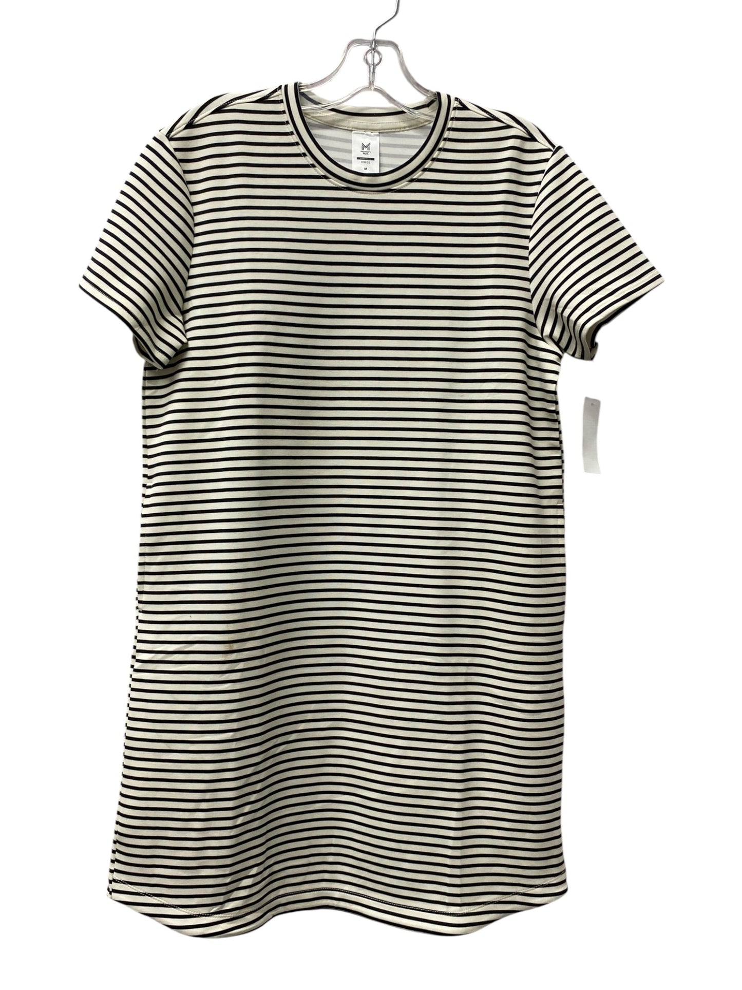 Dress Casual Short By Members Mark In Black & White, Size:M