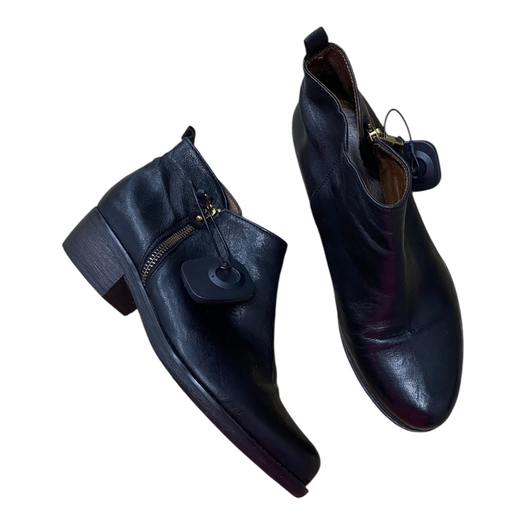 Boots Ankle Heels By Eric Michael London In Black, Size:6.5