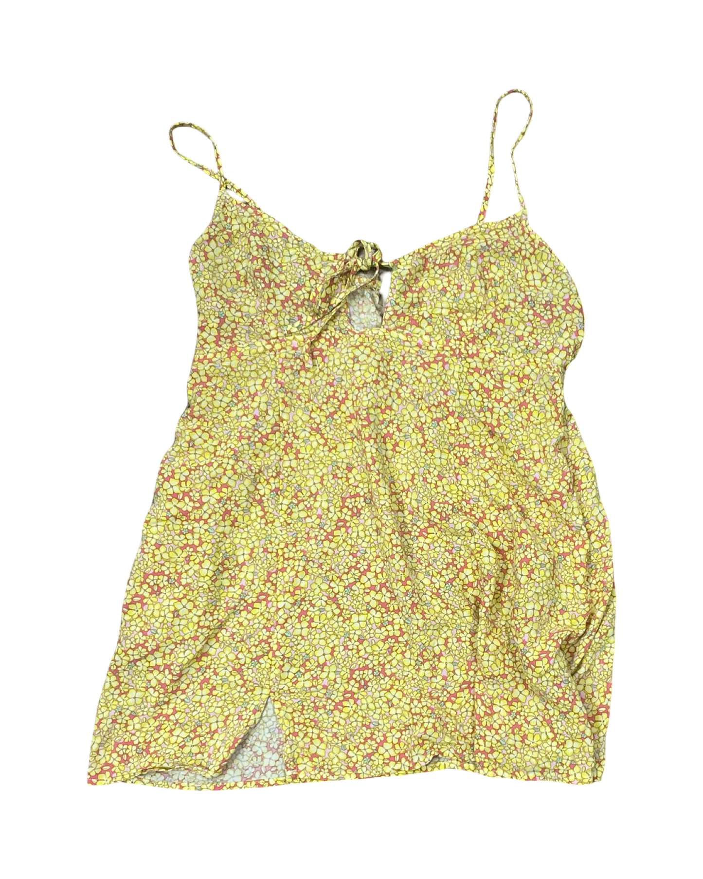 Tunic Sleeveless By Wild Fable In Yellow, Size:Xl