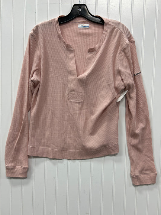 Top Ls By Columbia In Pink, Size:M