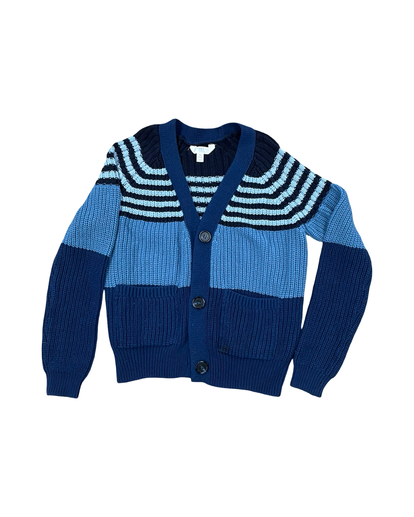 Sweater Cardigan By Time And Tru In Blue, Size:Xs