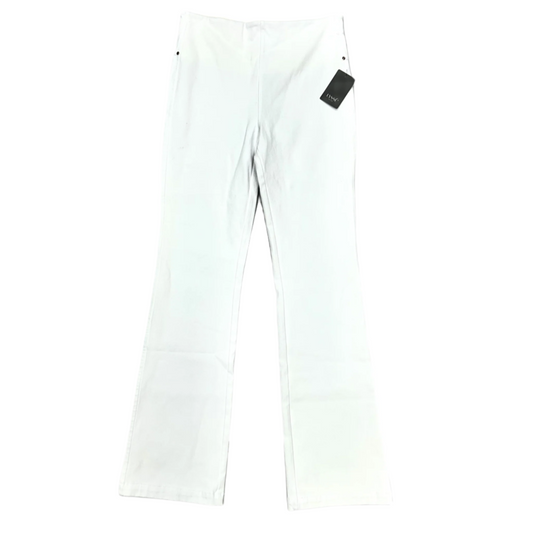 Jeans Flared By Lysse In White Denim, Size: M