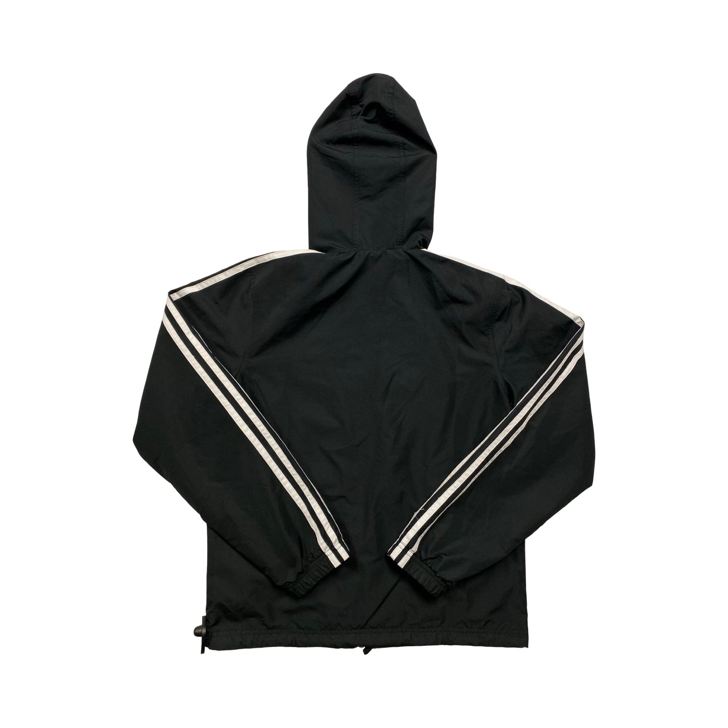 Athletic Jacket By Adidas In Black & White, Size:S
