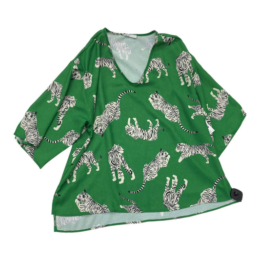 Top Ss By First Love In Green, Size:S