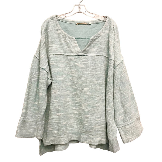 GREEN TOP LS by SOFT SURROUNDINGS Size:2X