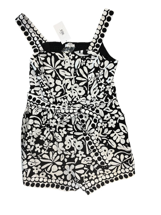 Romper By Clothes Mentor In Black & White, Size:Xl