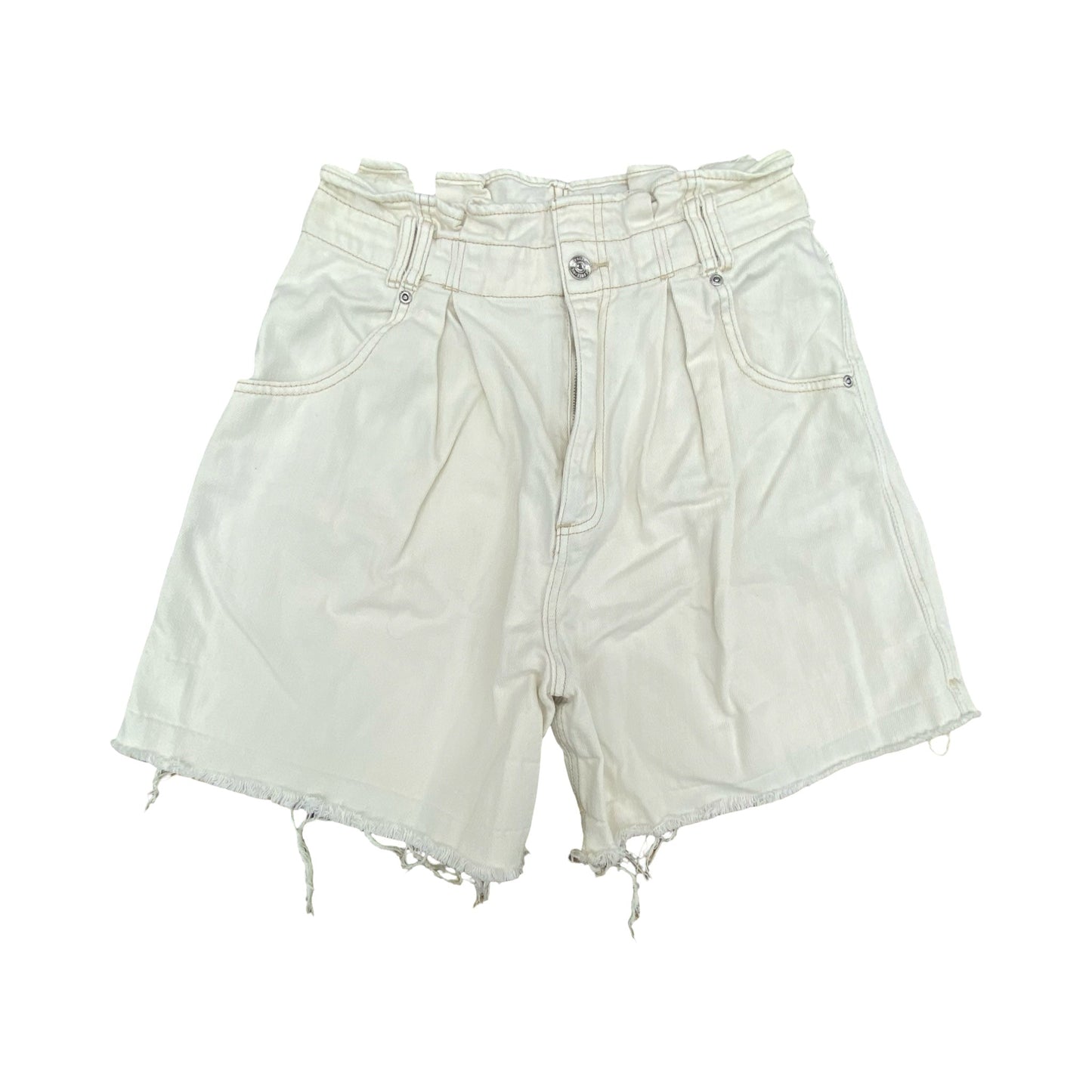 Shorts By We The Free In White Denim, Size:S