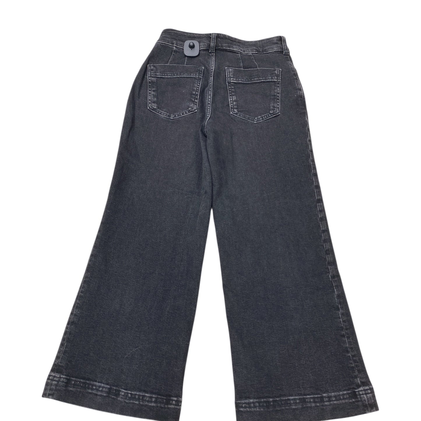 Jeans Wide Leg By Pilcro In Black, Size:0