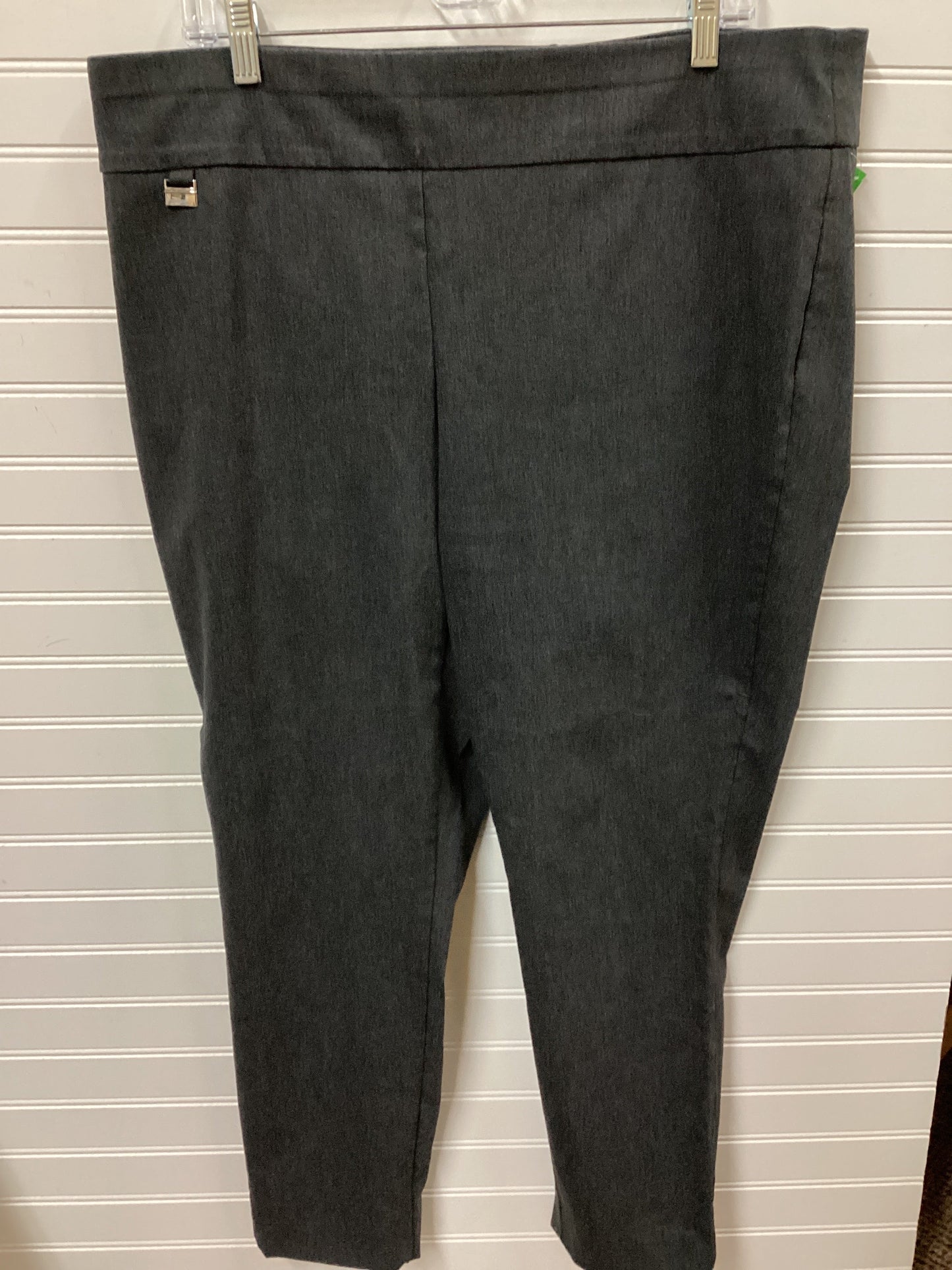 Pants Dress By Alfani In Grey, Size:18