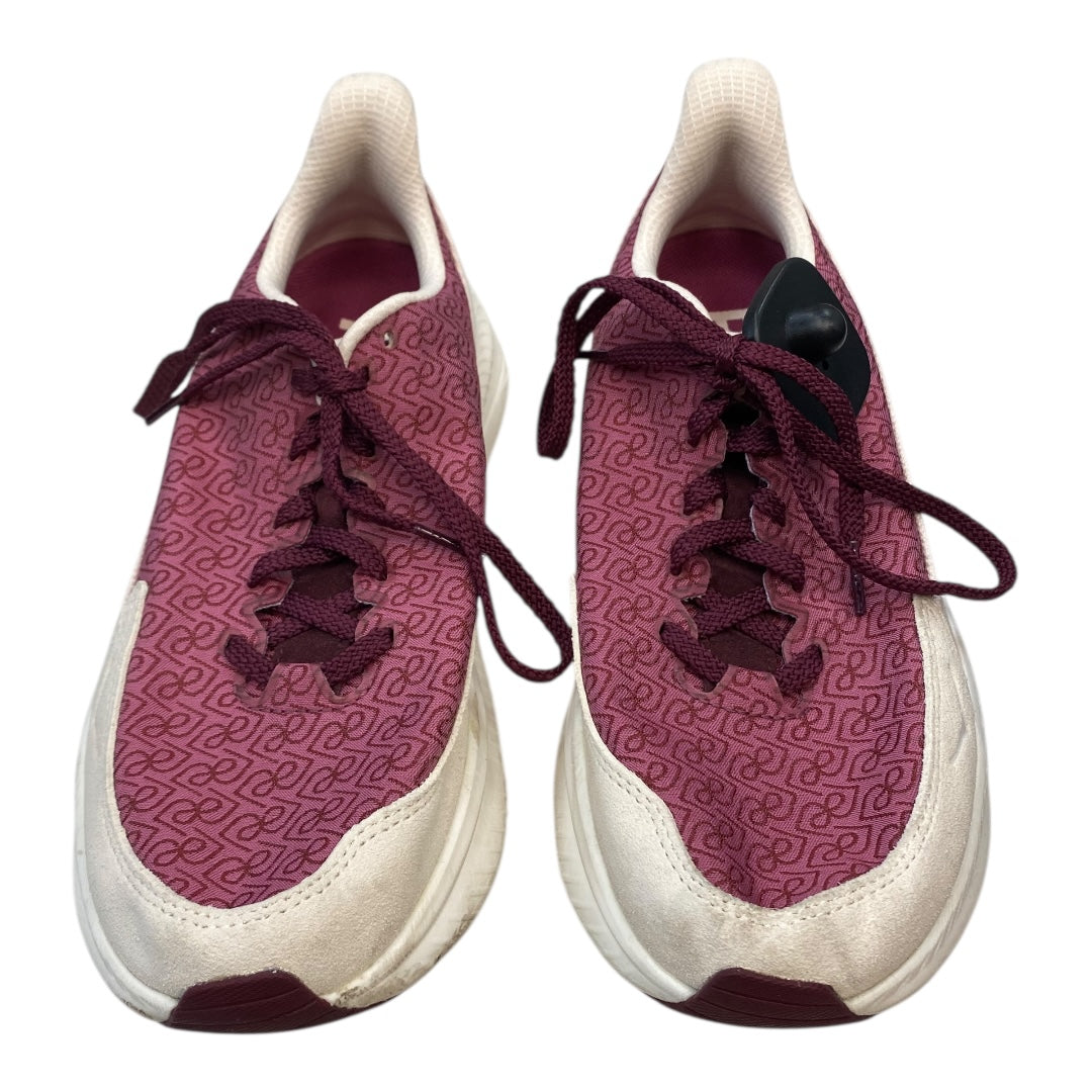 Shoes Athletic By Hoka In Purple & White, Size:8.5