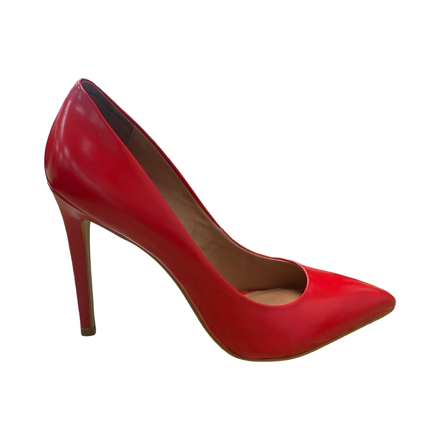 Shoes Heels Stiletto By Steve Madden In Red, Size:7.5