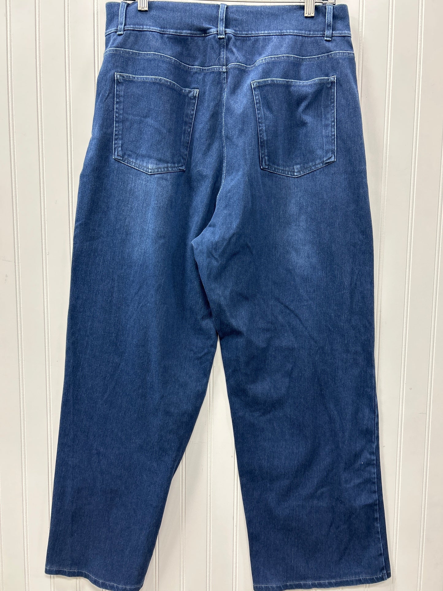 Jeans Straight By Halara In Blue Denim, Size:Xl