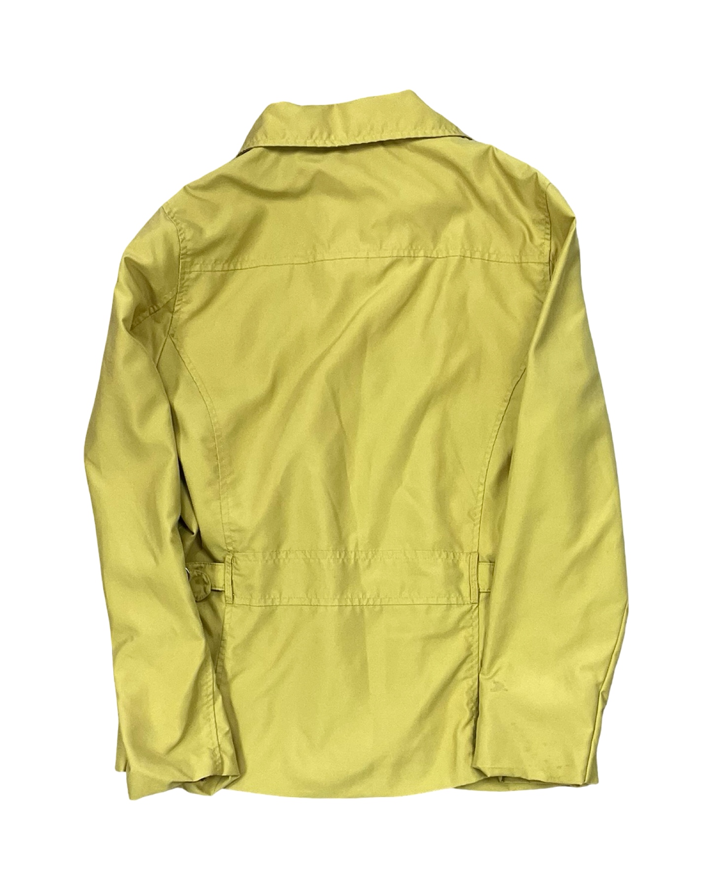 Jacket Windbreaker By Clothes Mentor In Yellow, Size:Xs