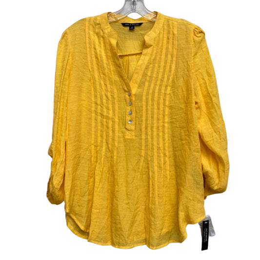 Top Ls By Zac And Rachel In Yellow, Size:M
