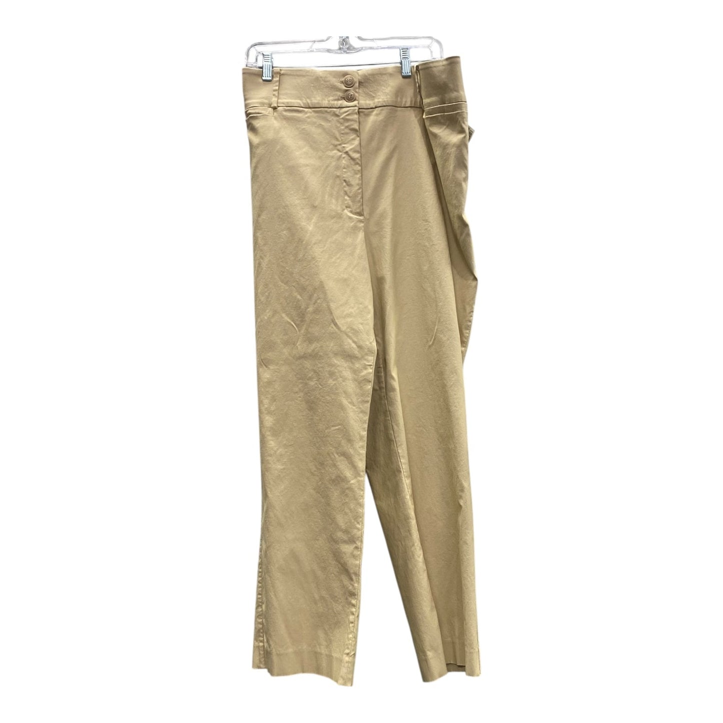 Pants Cropped By Lane Bryant In Tan, Size:22