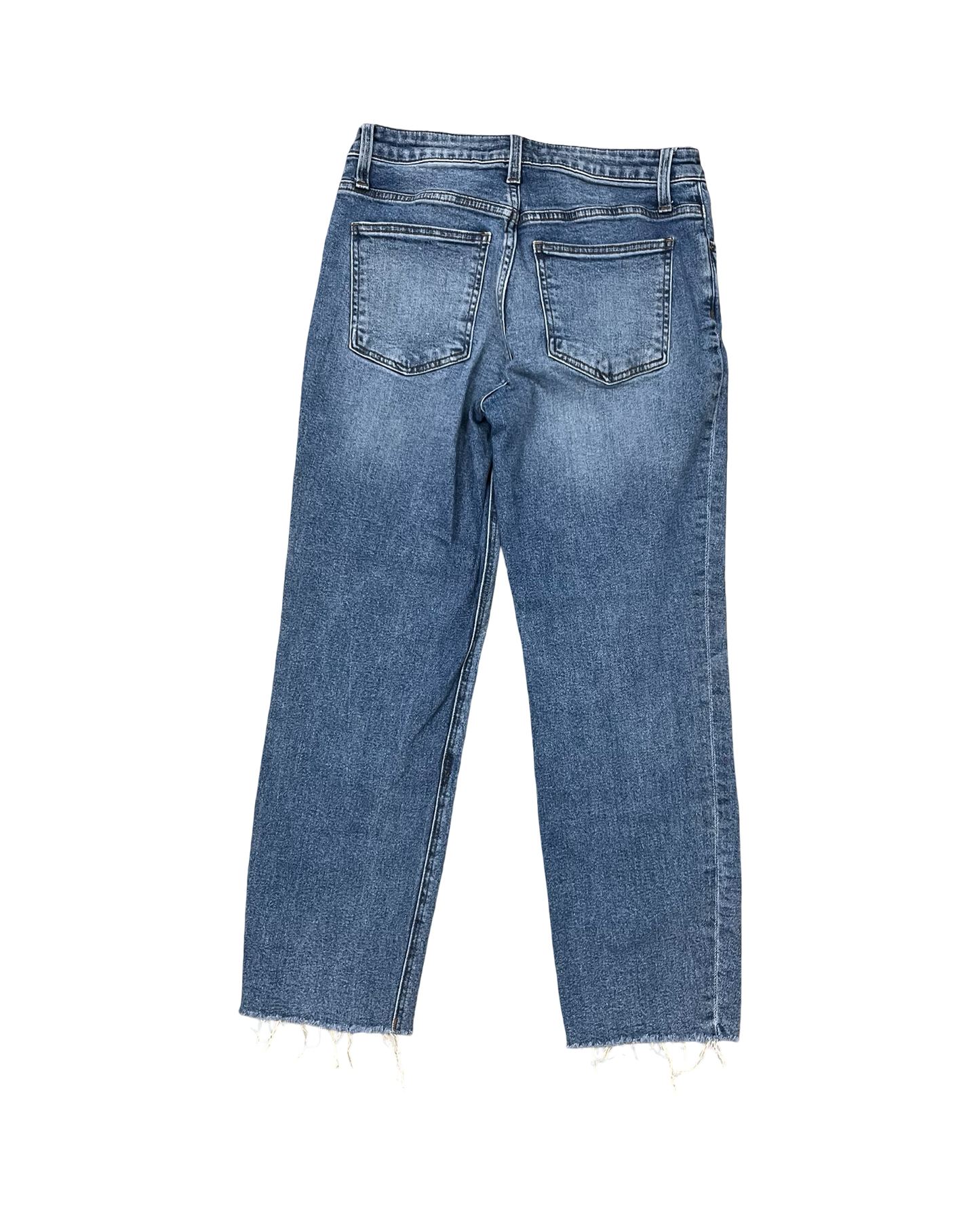Jeans Straight By Kut In Blue Denim, Size:6