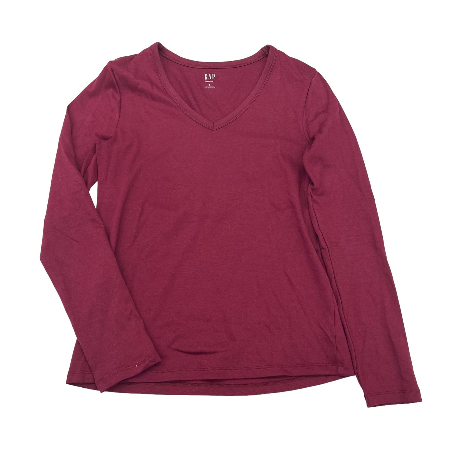 RED TOP LS BASIC by GAP Size:L