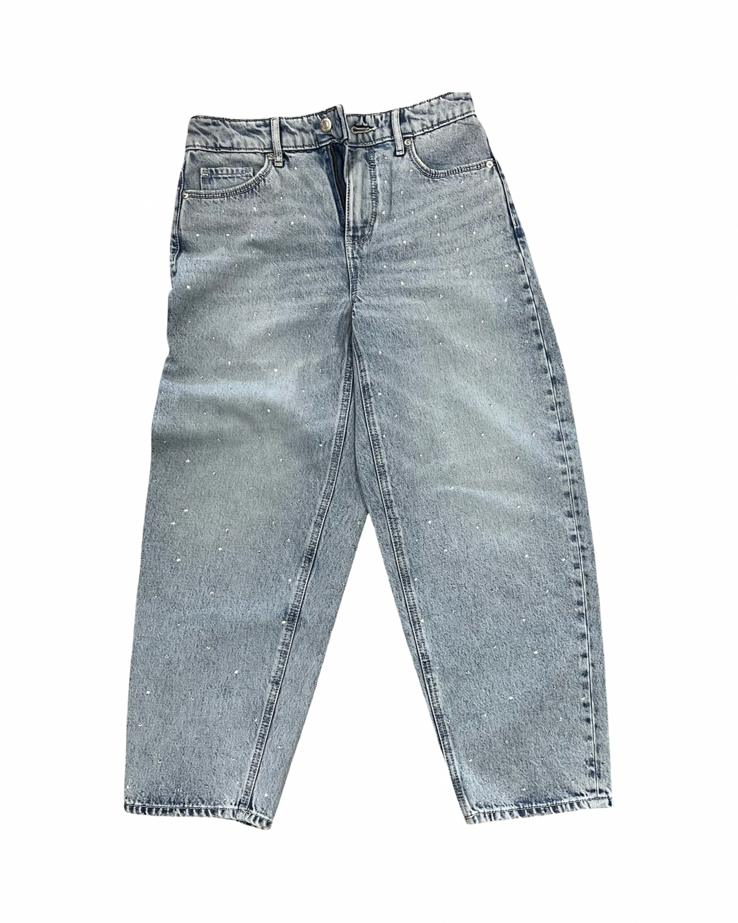 Jeans Straight By Loft In Blue Denim, Size:0