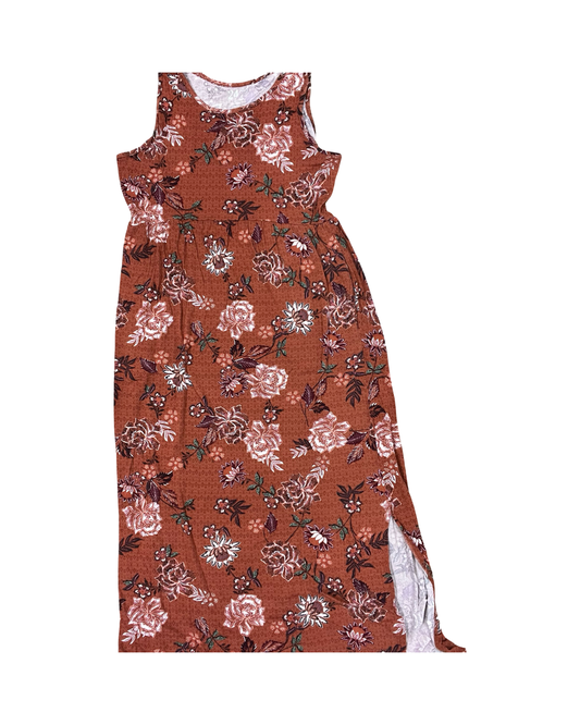 Dress Casual Maxi By Maurices In Orange, Size:M