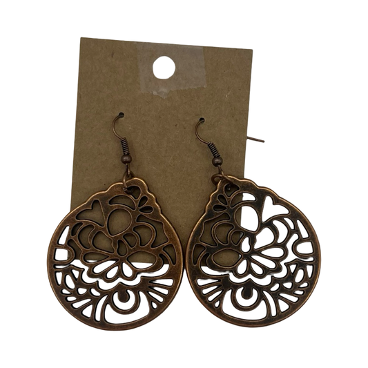 Earrings Statement By Clothes Mentor In Bronze
