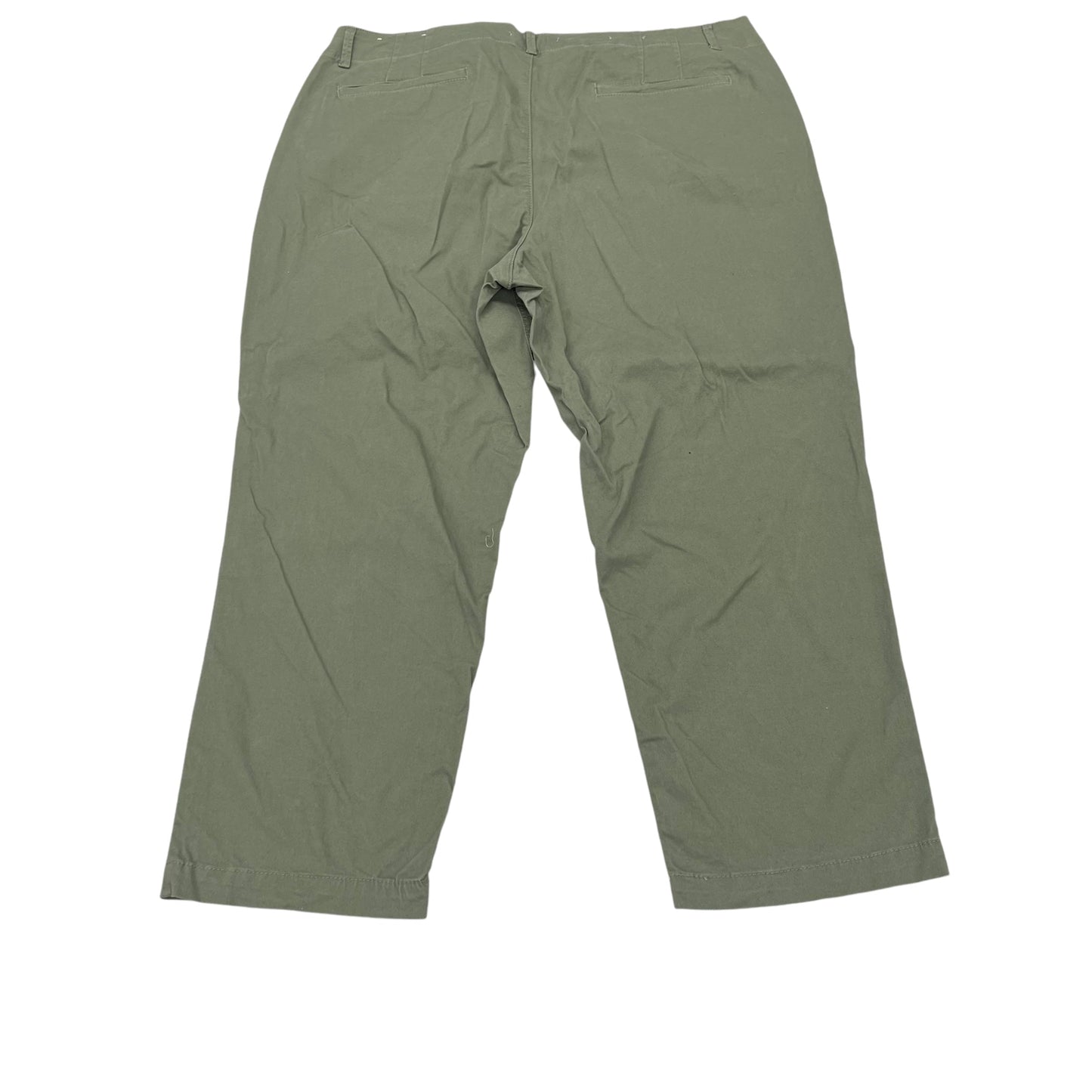 GREEN PANTS CHINOS & KHAKIS by LOFT Size:18