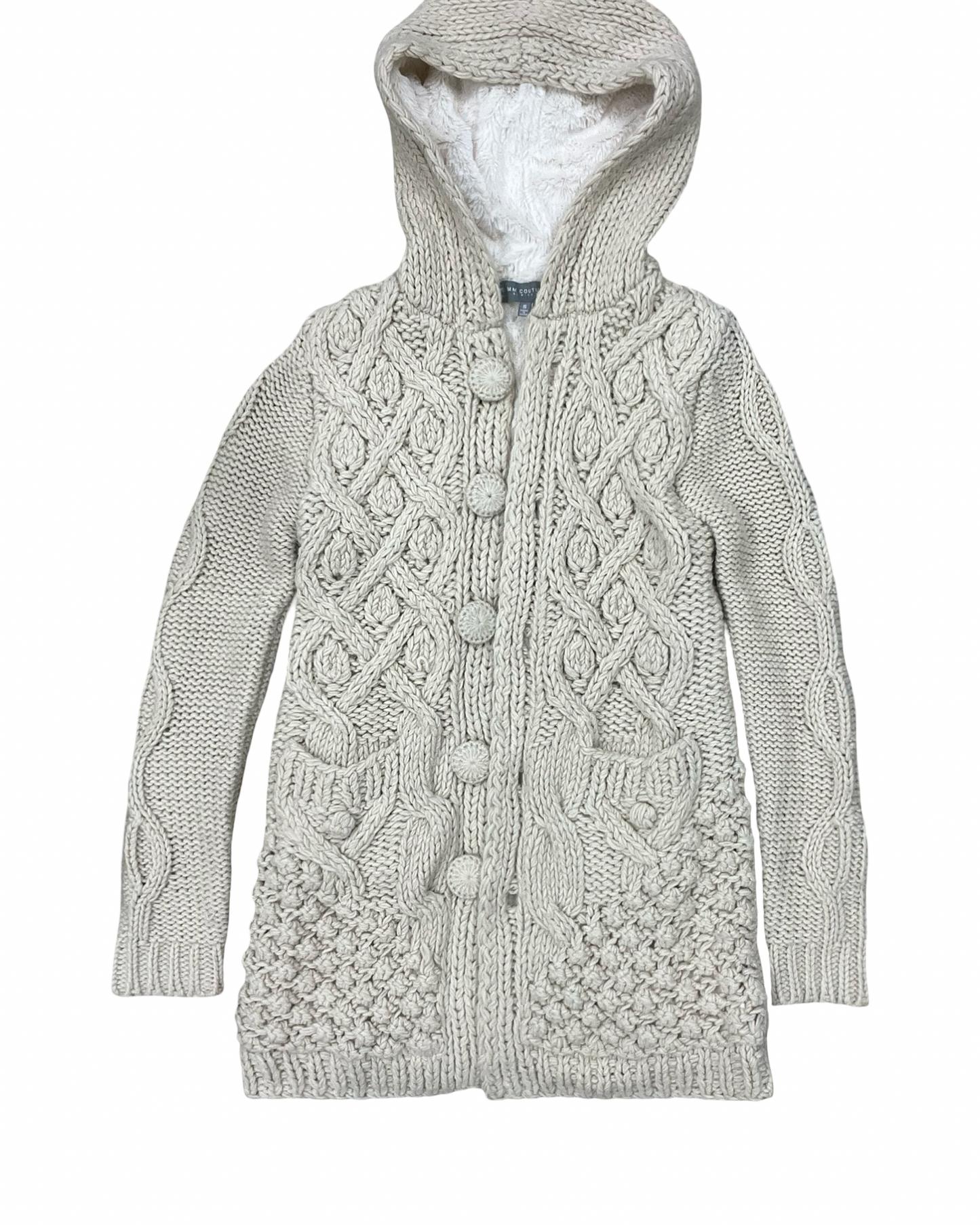 Jacket Other By Mm Couture In Cream, Size:S