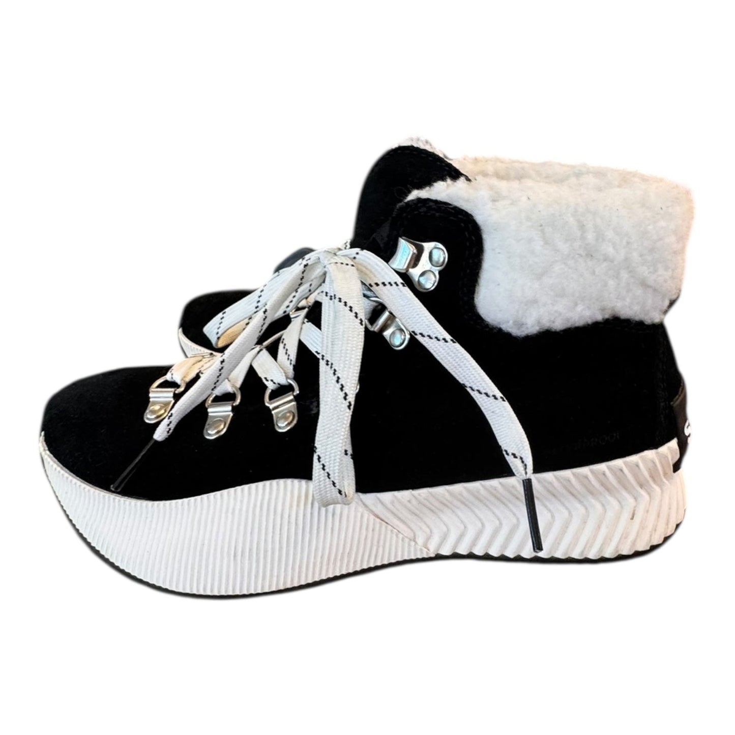 Boots Designer By Sorel In Black, Size:7