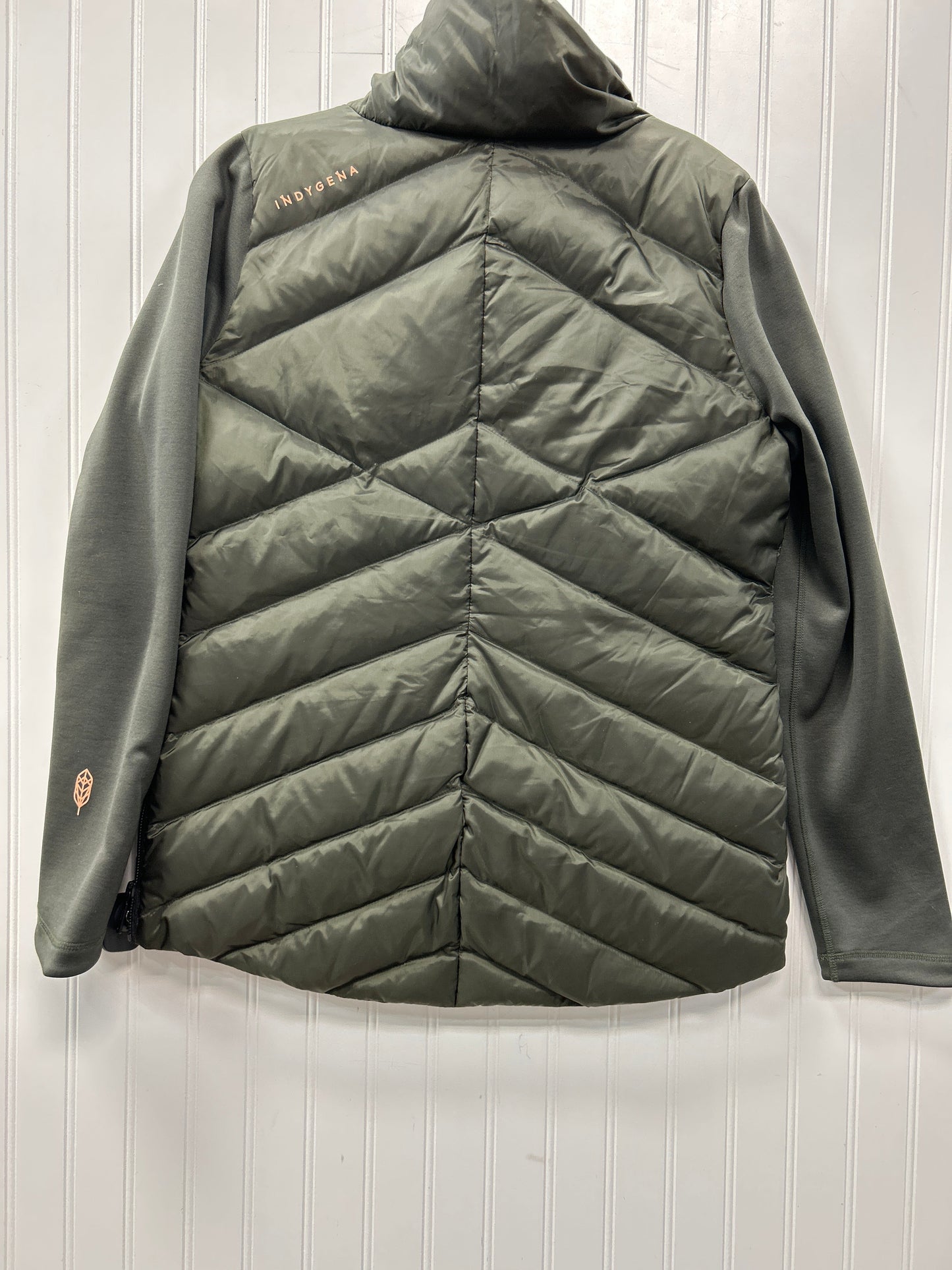 Jacket Puffer & Quilted By Cmc In Green, Size:L