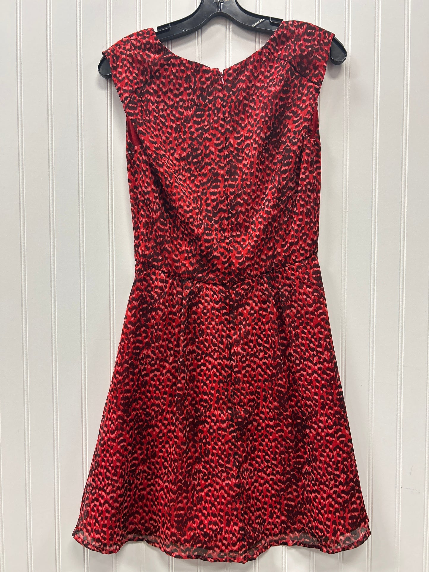 Dress Casual Midi By French Connection In Red, Size:20