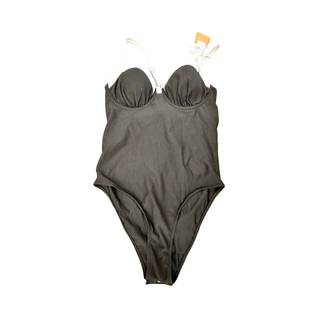 Swimsuit By Cmc In Black & White, Size:Xl