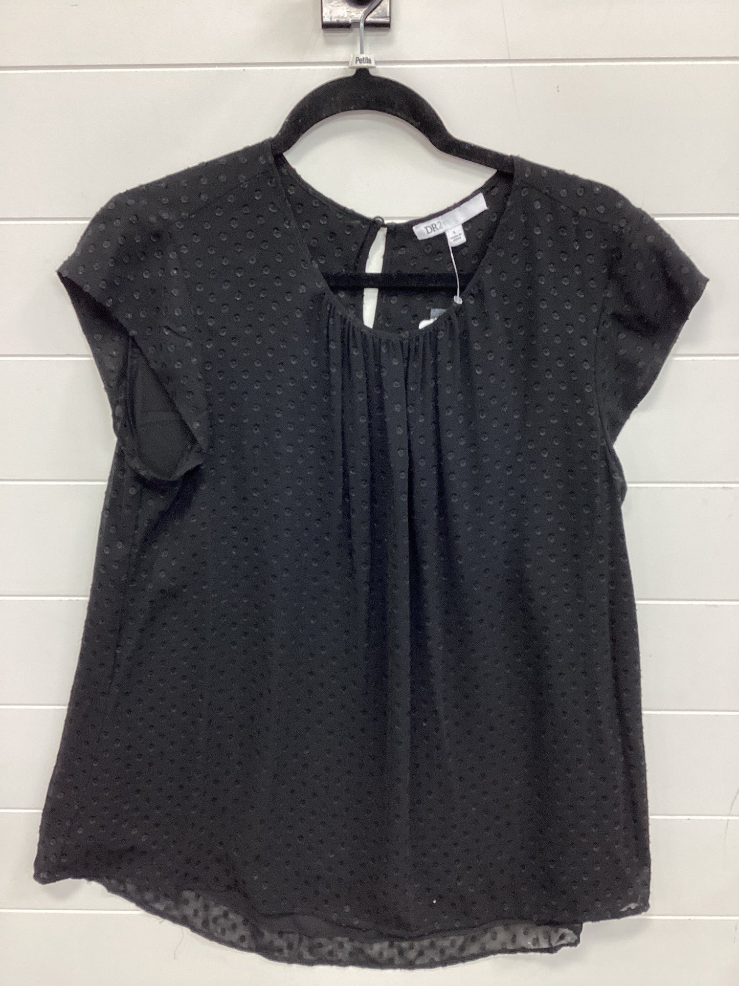 Top Ss By Dr2 In Black, Size:L