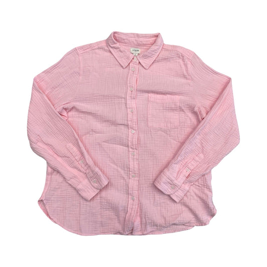 Top Ls By J. Crew In Pink, Size:L