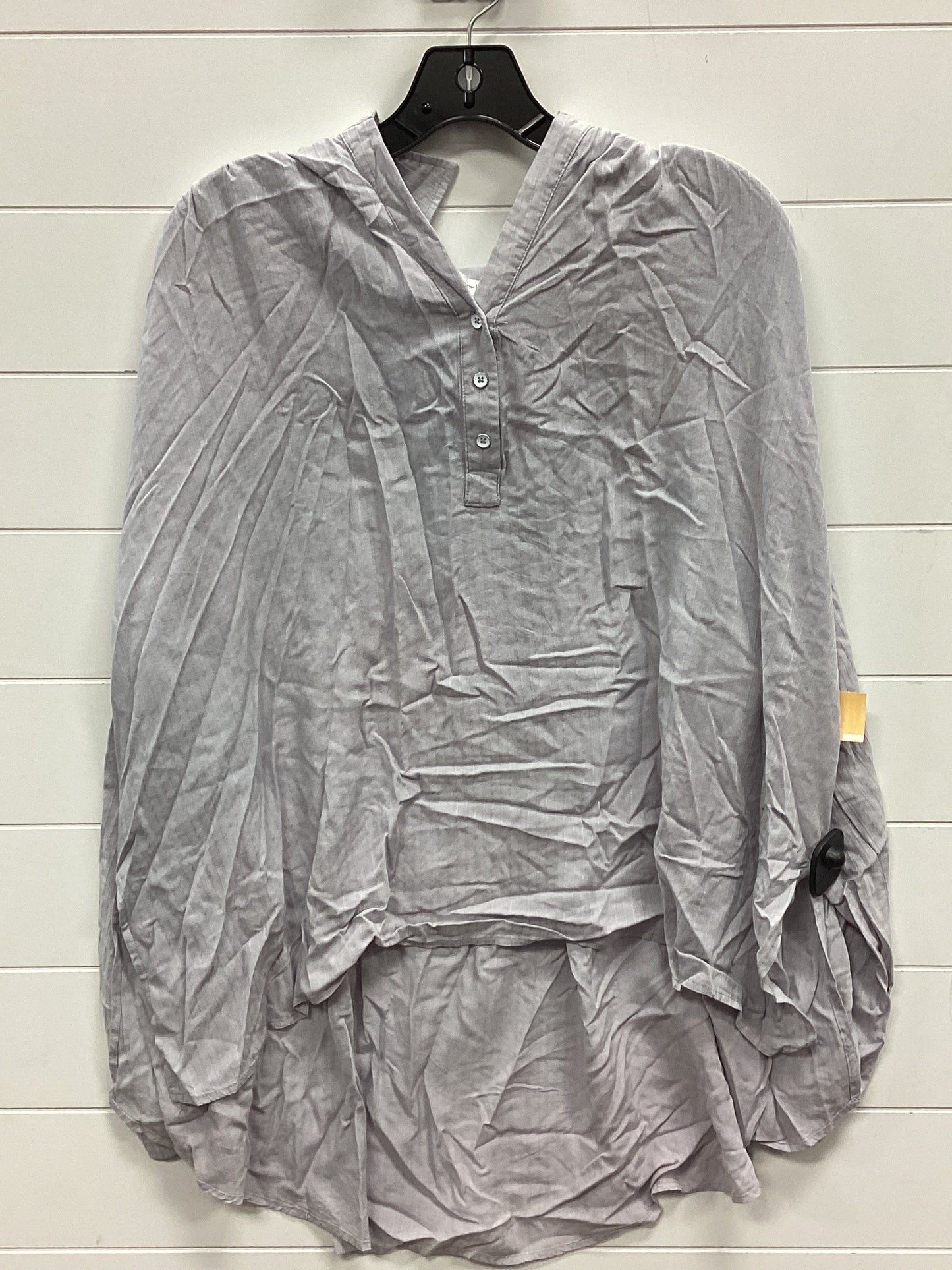 Top Ls By In Loom In Grey, Size:M