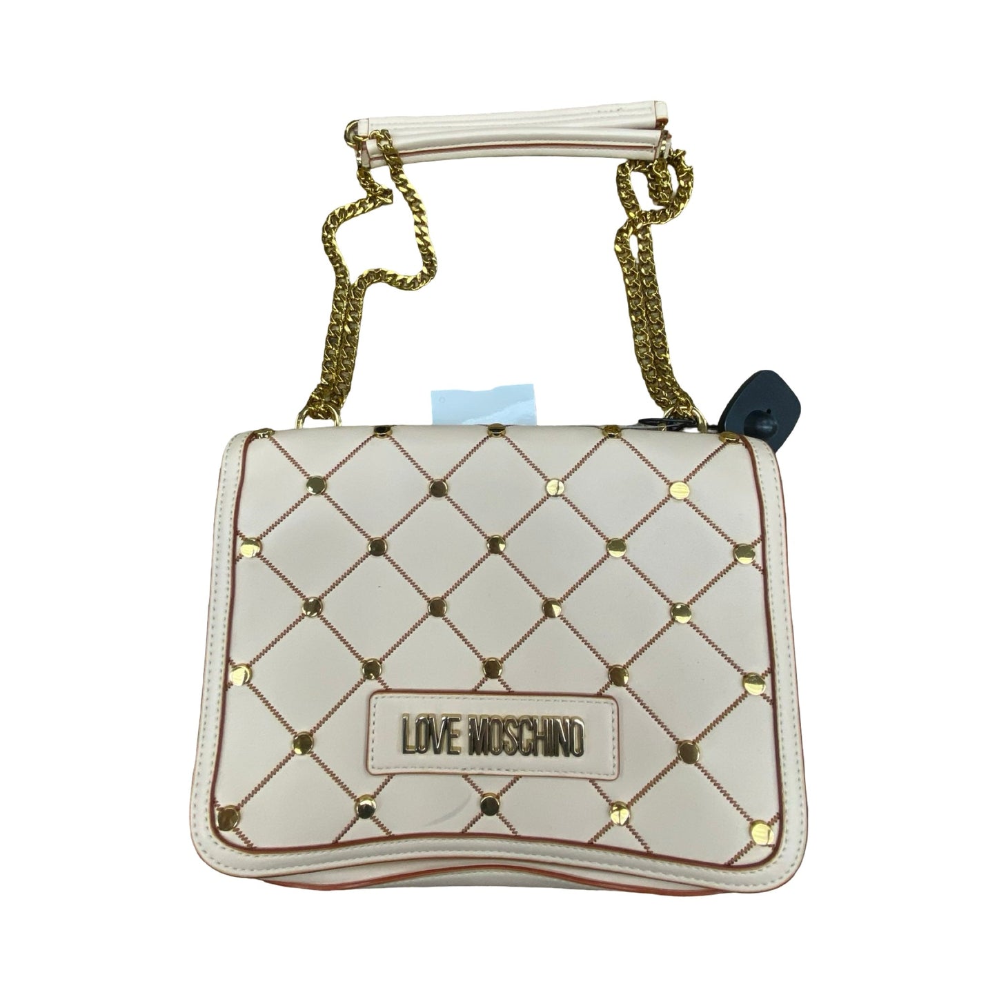 Designer Handbag By Love Moschino In Multi, Size:Medium- As is