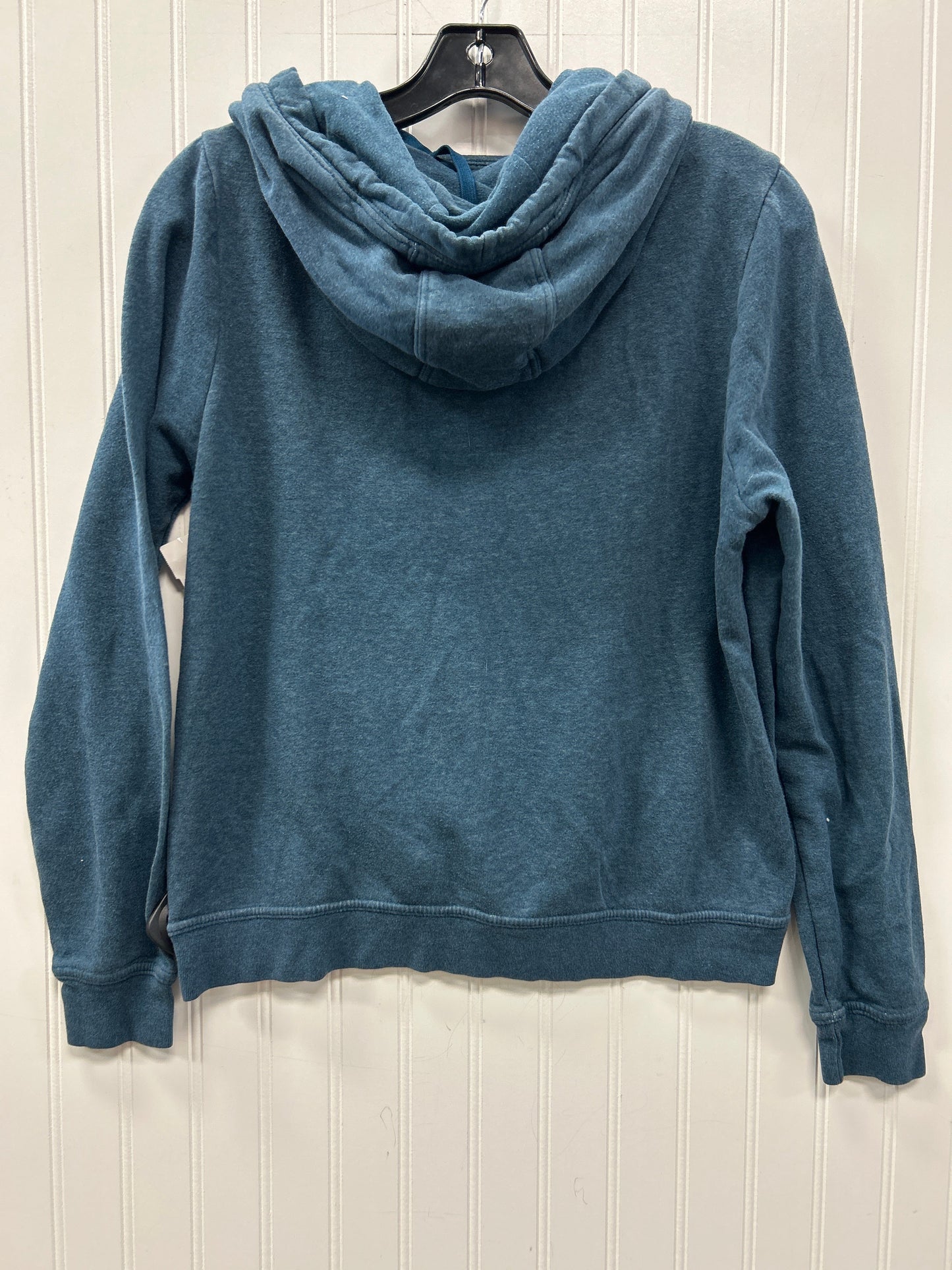 Athletic Sweatshirt Hoodie By Nike Apparel In Blue, Size:S