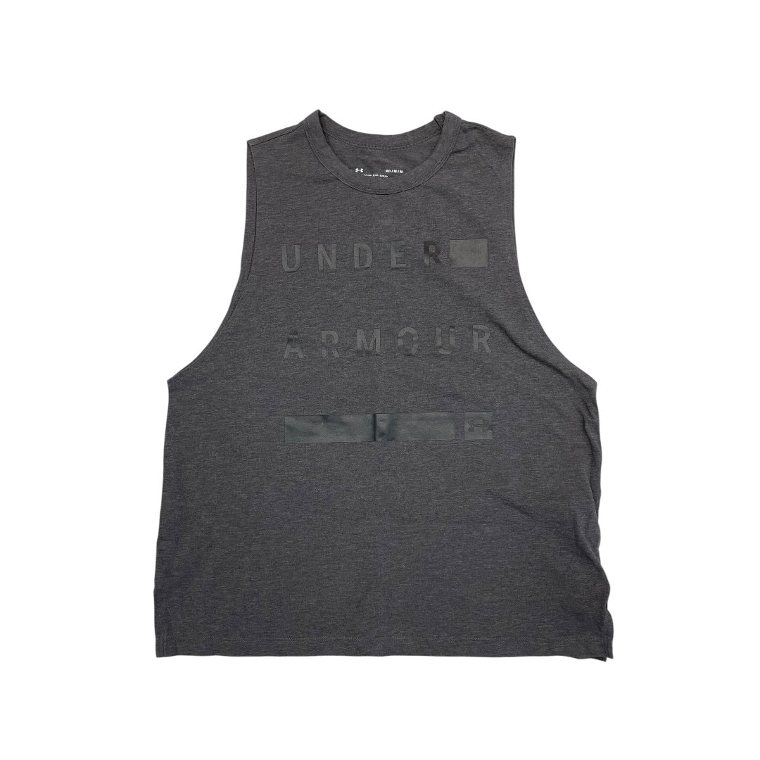 Athletic Tank Top By Under Armour In Grey, Size:M