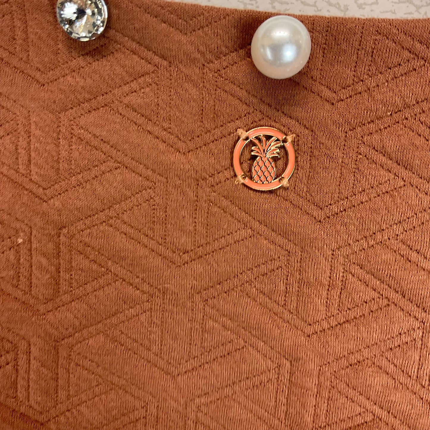 Top Long Sleeve By Simply Southern In Brown, Size: S