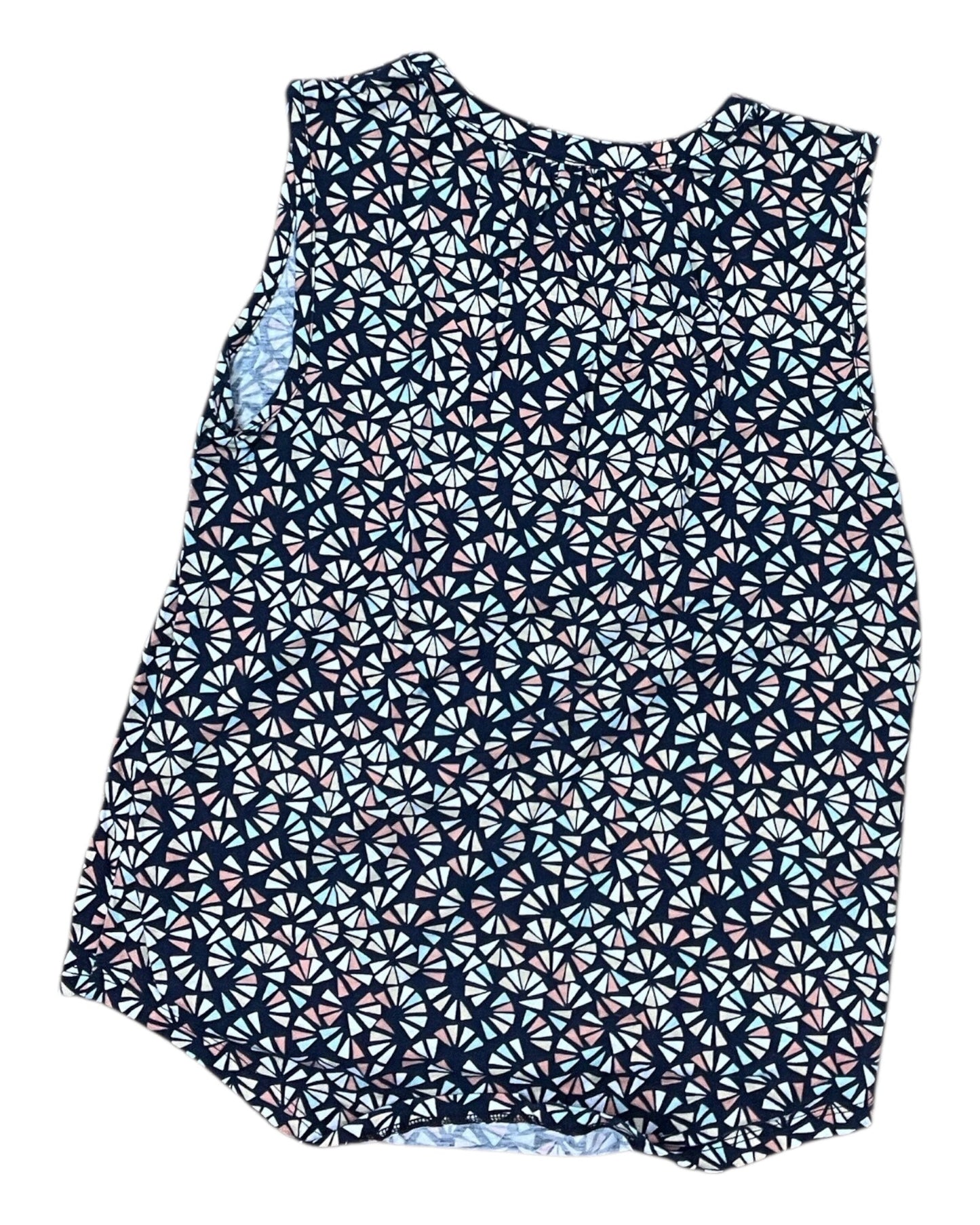 Top Sleeveless By Liz Claiborne In Navy, Size:S