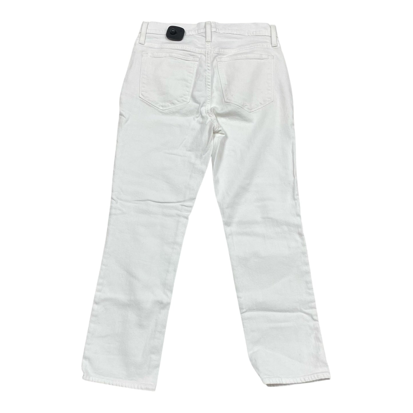 Jeans Straight By J. Crew In White, Size:6