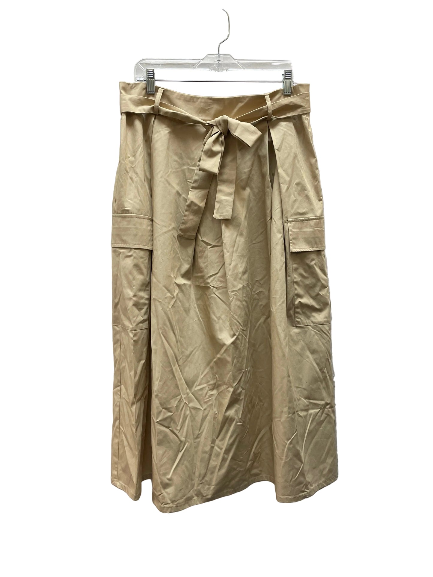 Skirt Maxi By Cece In Tan, Size:L