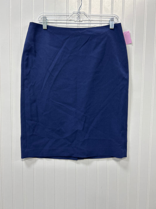 Skirt Midi By Anne Klein In Navy, Size:10