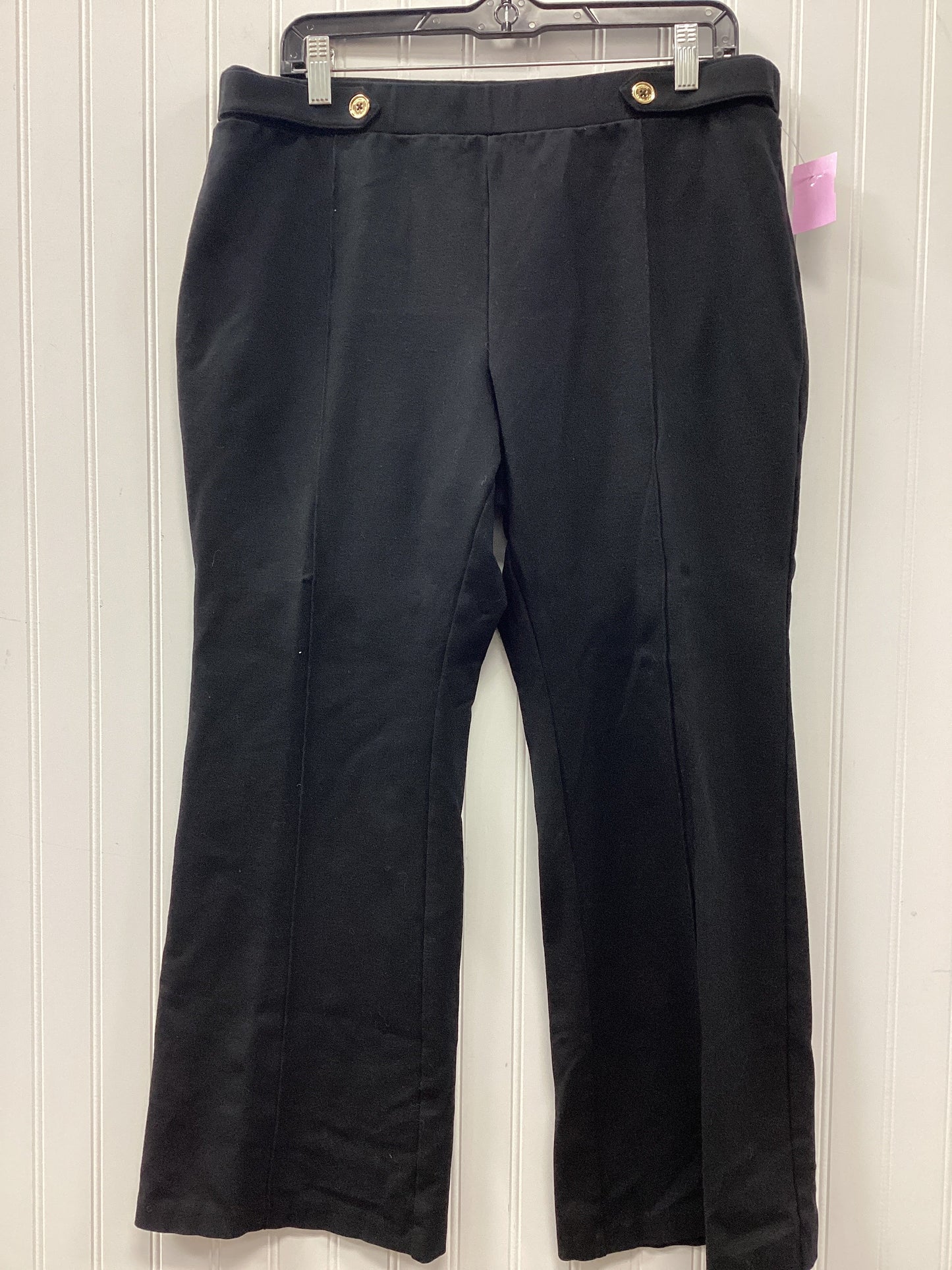 Pants Dress By Michael By Michael Kors In Black, Size:14