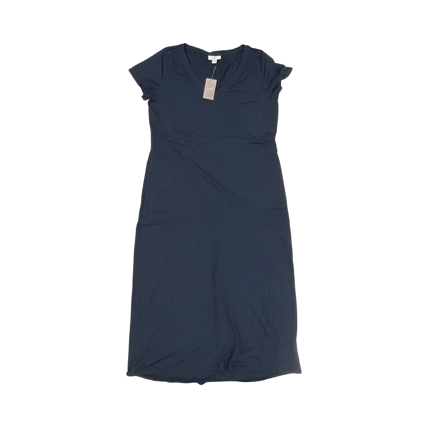 Dress Casual Maxi By J. Jill In Navy, Size:S