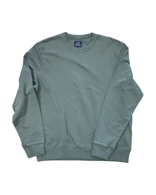 Sweatshirt Collar By J. Crew In Green, Size:Xl