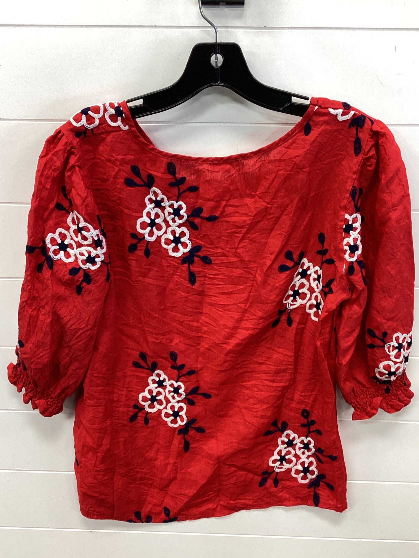 Top Ls By Cmc In Blue & Red, Size:L