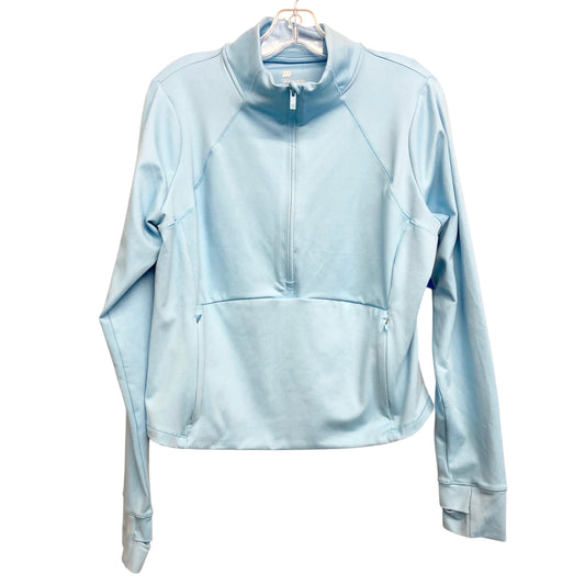 Athletic Jacket By All In Motion In Blue, Size:1X