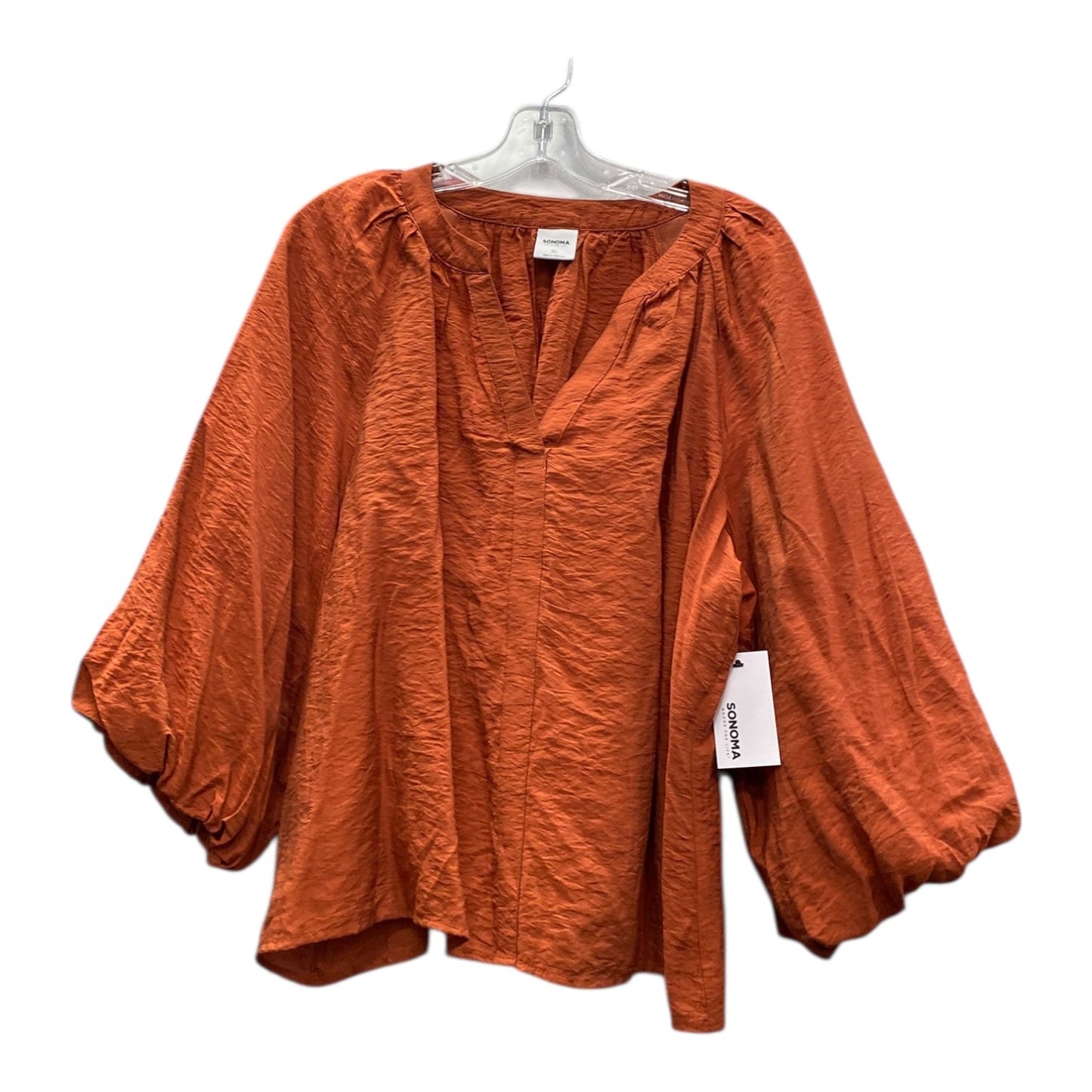 Top Ls By Sonoma In Orange, Size:Xl
